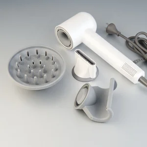 Ionic Constant Temperature Hair Care Dryer Lightweight Portable Low Noise Speed Heat Modes Reduce Static Smooth Hair