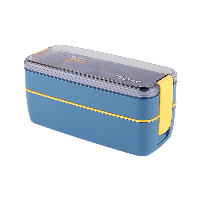 48 Wholesale Pristine Plastics Lunch Box 7.65 X 6 X 2 In With