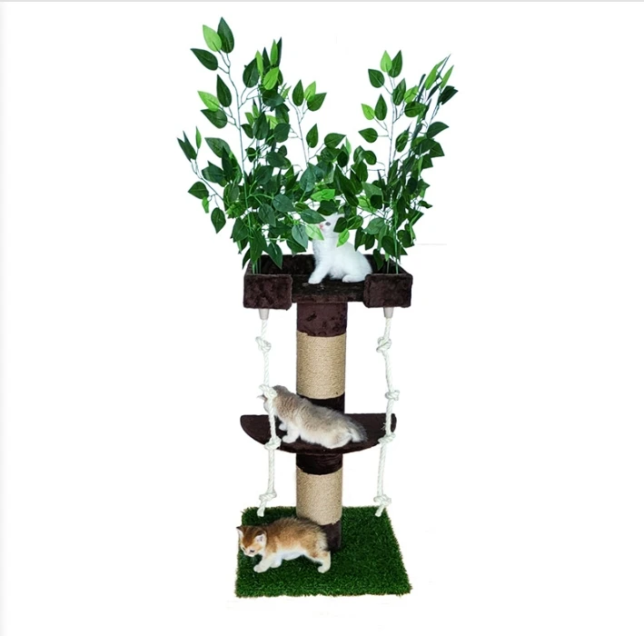 Small Outdoor House Eu Natural Paradise Cat Tree With Good Quality