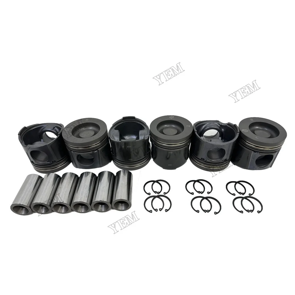 Piston Kit Suitable for Volvo D6D Fast Delivery Engine Parts 3