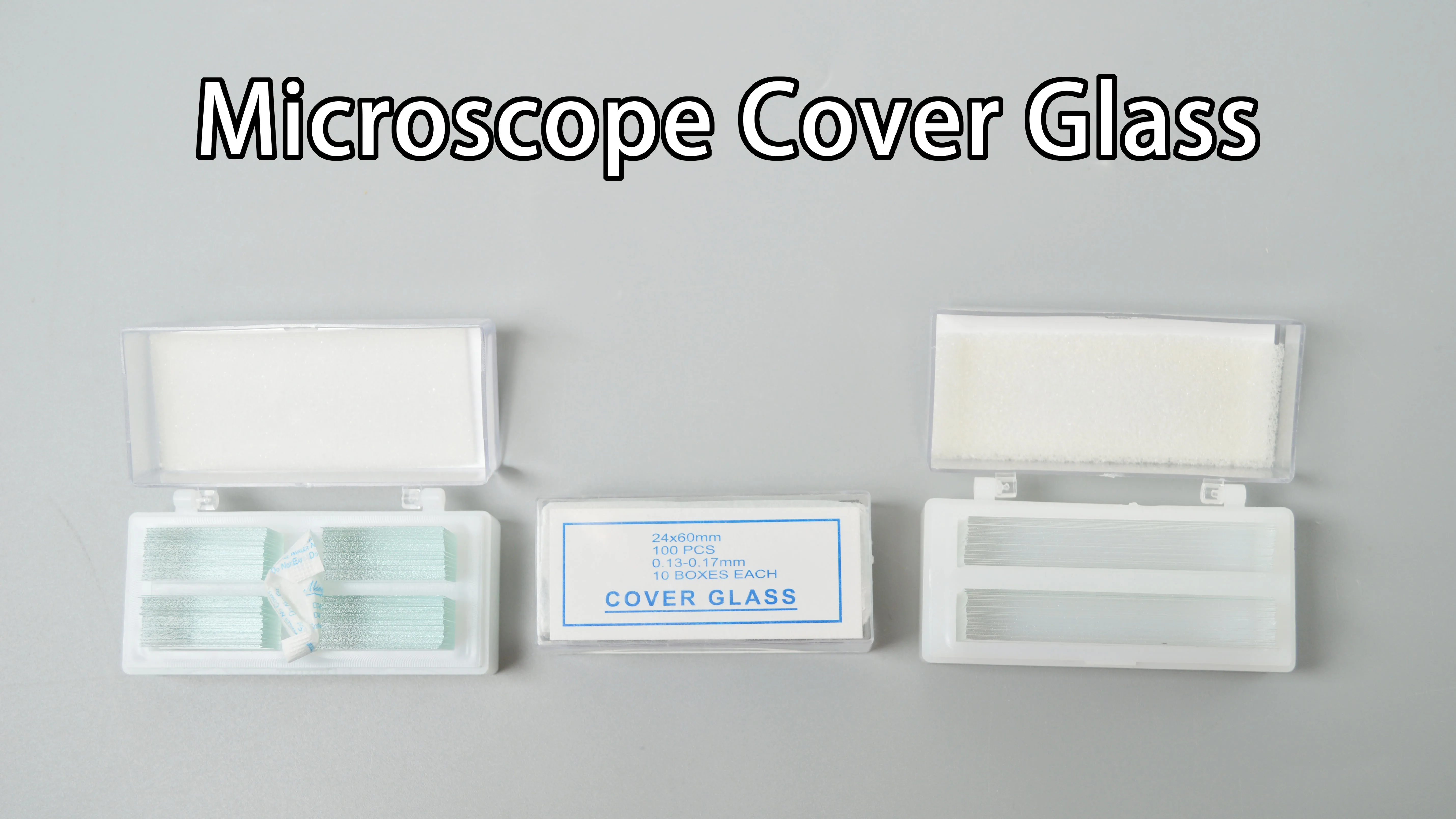 Microscope cover glass