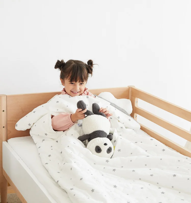 Заводская поставка, 100% хлопок, натуральный хлопок, милый детский спальный мешок, одеяло