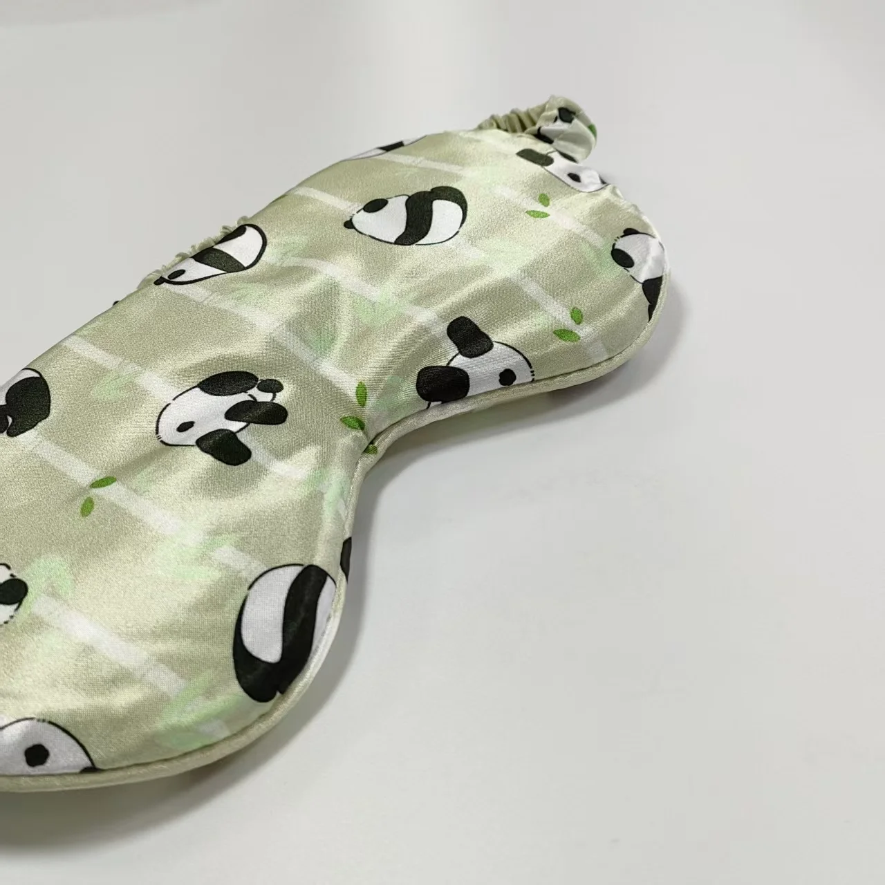 High Quality Adorable Panda Pattern Eye Mask 100% Polyester Blackout Sleeping Mask Comfortable
