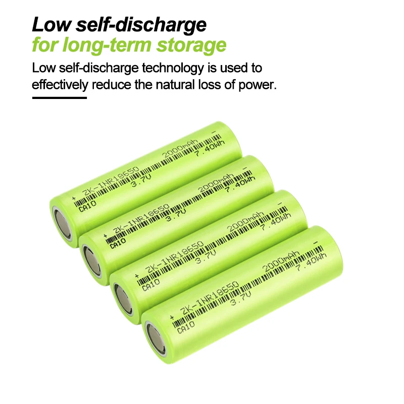 1800mah 3.7v Lithium Ion Batteries 18650 Rechargeable Battery - Buy ...