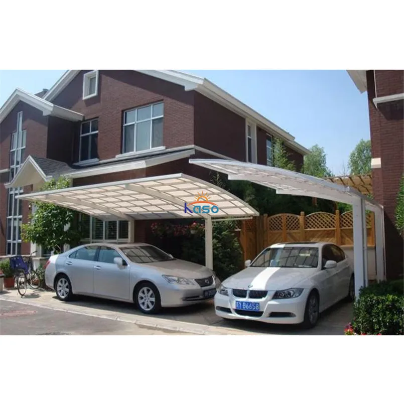 Pologne Kit Prefabricated Carports Metal Replacement Parts Double Products Snow Load Carport Roofing Material