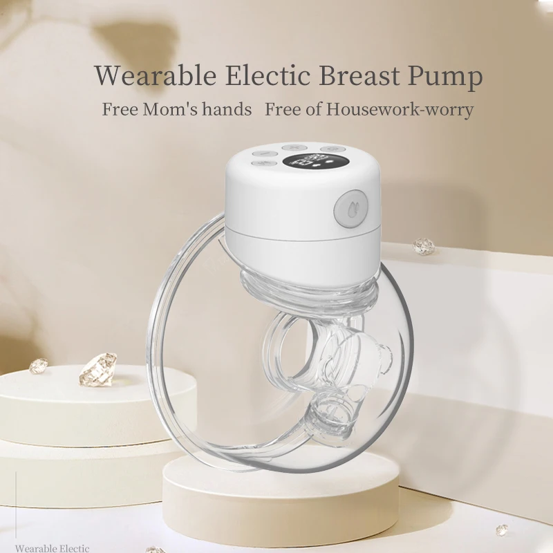 Mini pompe électrique portable mains libres bellababy livrée avec
