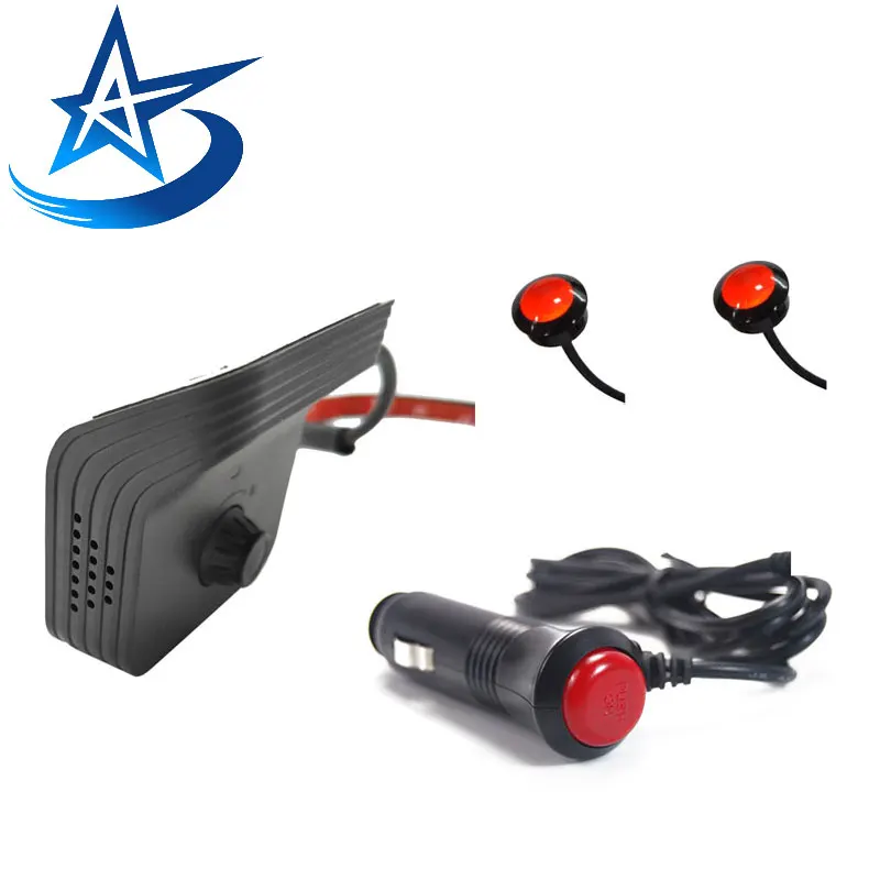 Autostar New Diy Cigarette Lighter Powered 77ghz Blind Spot Detection