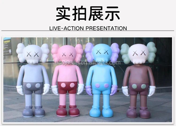 2023 New Kwas Sculpture Modern Art Sculpture Bear Brick 1000 Figures ...