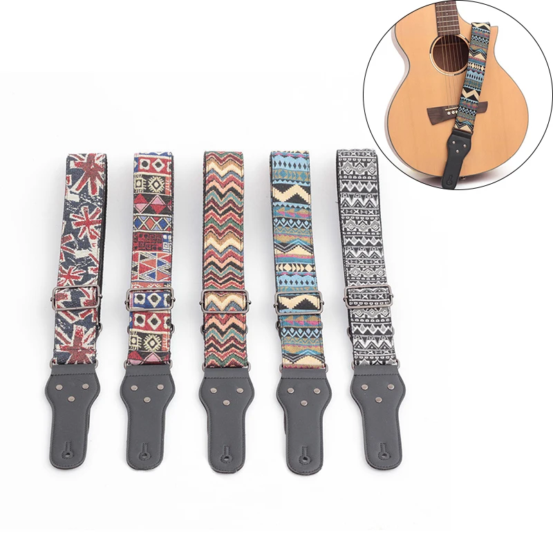 custom acoustic guitar straps