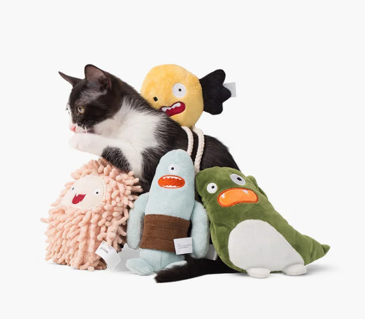 wholesale exclusive cleaning washable little monster catnip