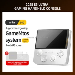 E5 Ultra Handheld Game Console - Android 14, 5 Inch Screen