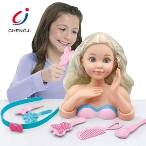 Children Play Otherbabysupplies Toy Little Girl Doll Models, Child Safety Juguetes Para Nios Doll Head