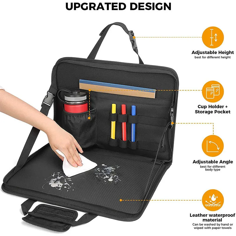 ElfAnt Auto Ablage - Lenkrad & Kopfstützen Tablett Für Laptop & Essen