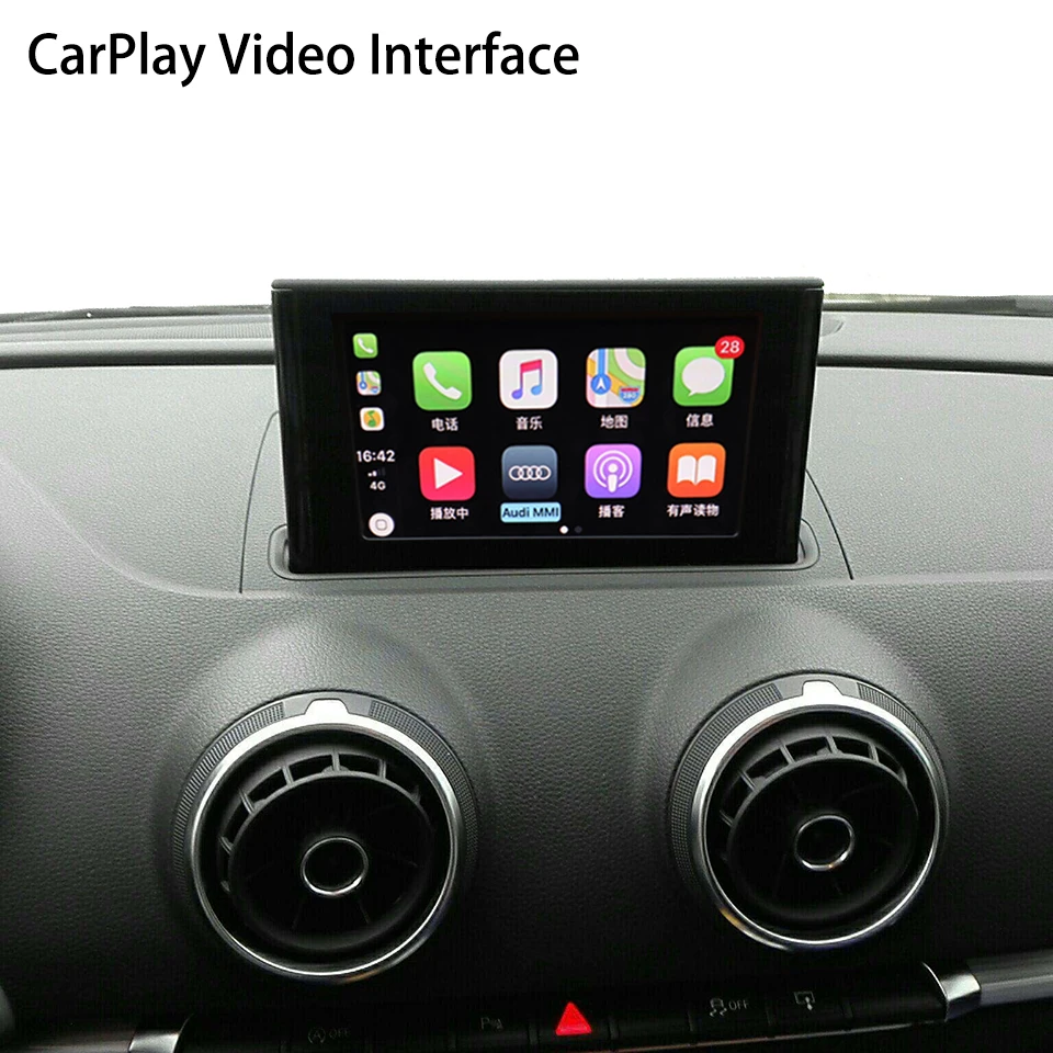 android auto apple carplay for audi q5 q7 a3 a4 b8 a5 b9 a6 a7