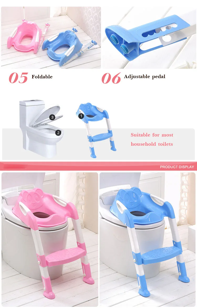 Potties & Seats Type And Plastic Solid Color Simple Kids Toilet