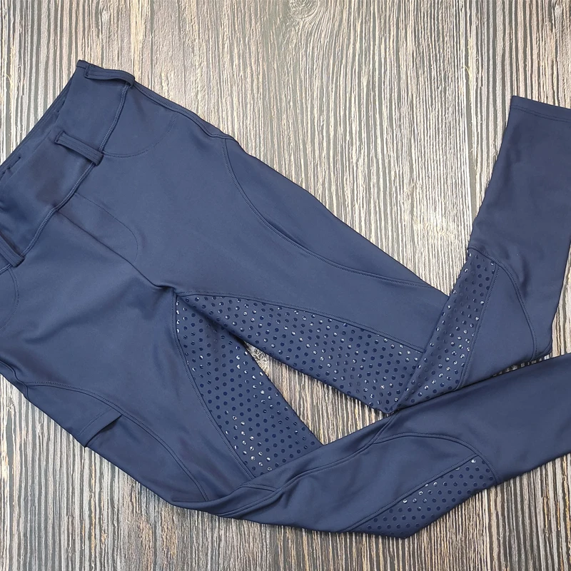 Drop Ship Women Horse Riding Pants Full Silicone Jodhours Females