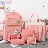Pink five-piece set