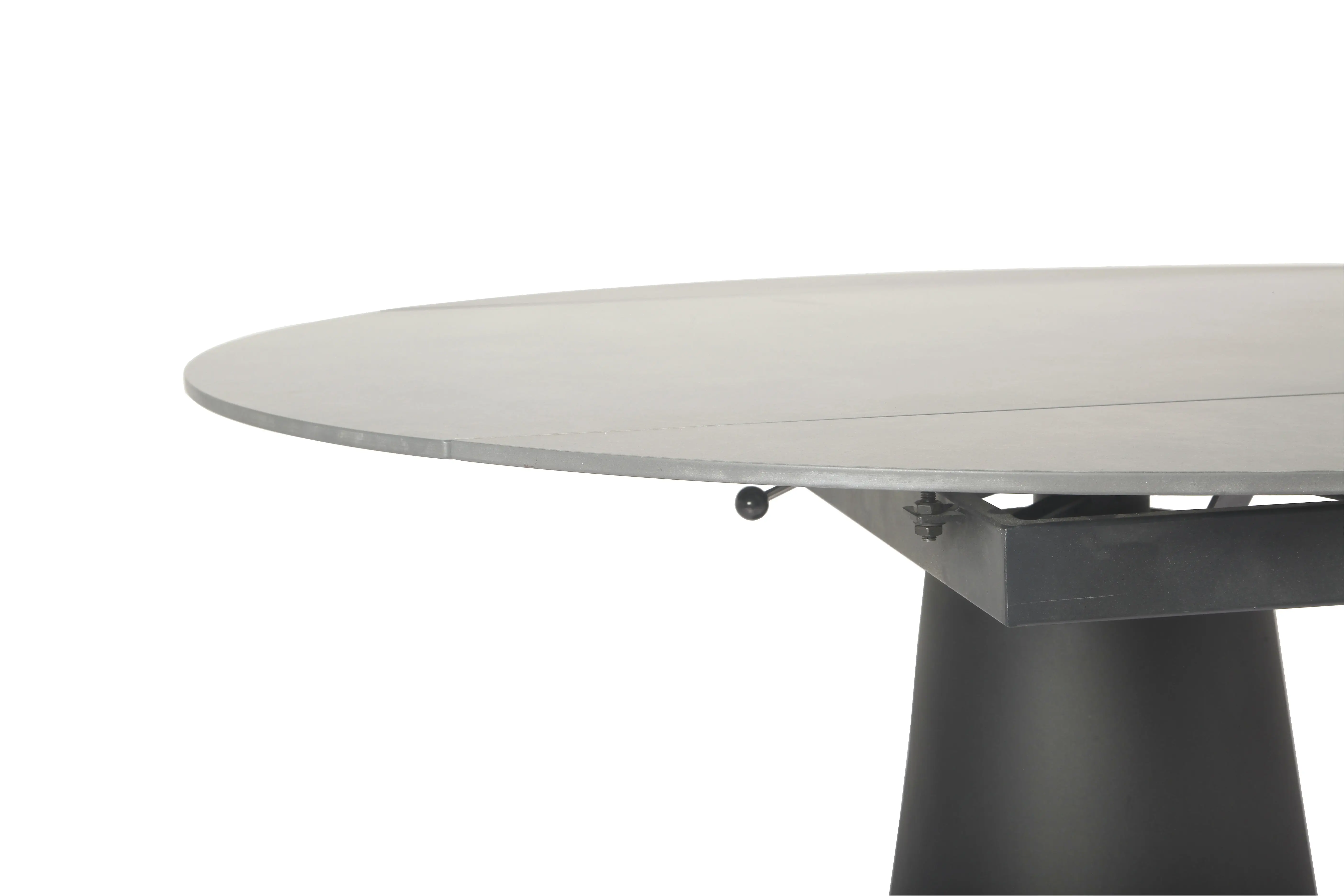 天空豪华烧结石圆形延伸顶面桌现代餐桌家居家具