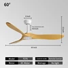 60INCH-White + wood