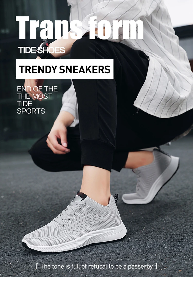 fashionable walking sneakers