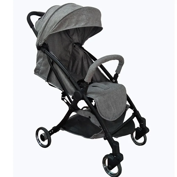 one button fold stroller