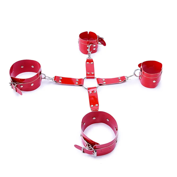 Low Price Wholesale Japanese Bdsm Bondage Restraint Kit Fetish Handcuff Foot Cuff With Chinese 9647