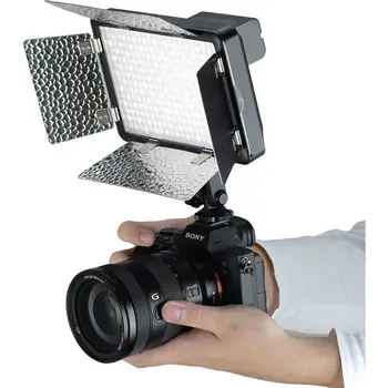 Godox LF308BI Bi-Color 3300K-5600K LED Video Light With Flash Sync 308 Bulbs LED Light Flash for Macro Wedding Life Photography product image