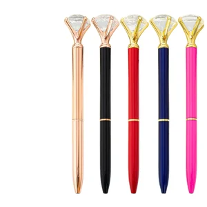 Promotional Metal Ballpoint Pen Creative Diamond Animal Body for Stationery Promotional Gift