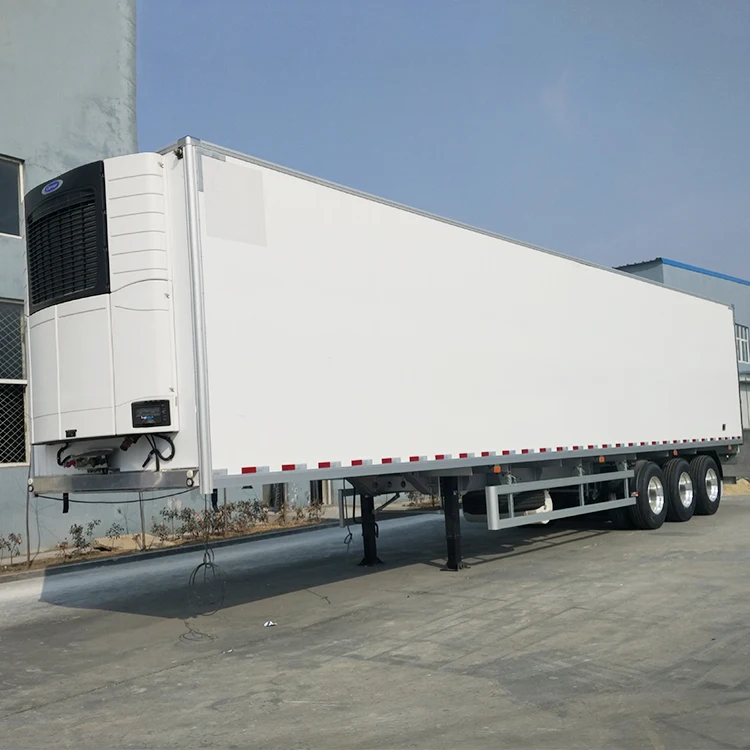 冷蔵トレーラーバンセミトレーラー40Tユニット3アクスルリーファー
