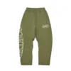 Green trousers