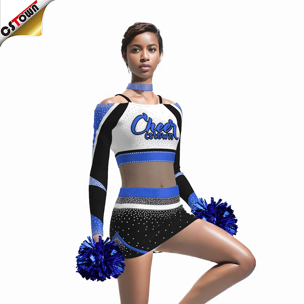 Shop Our Best Selling Blue and White Cheer Uniforms