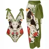 Green Myna Bird set