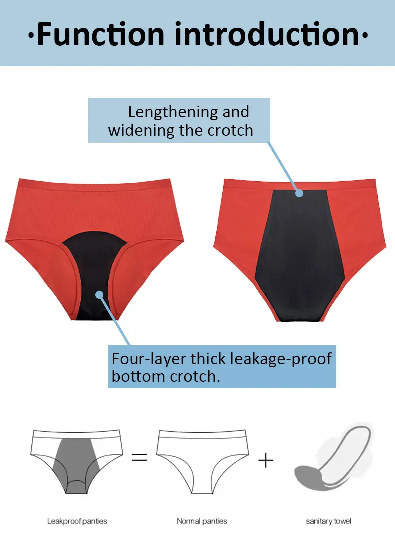 Eco-Friendly Leak Proof Period Underwear Eco-Friendly Leak Proof Period Underwear