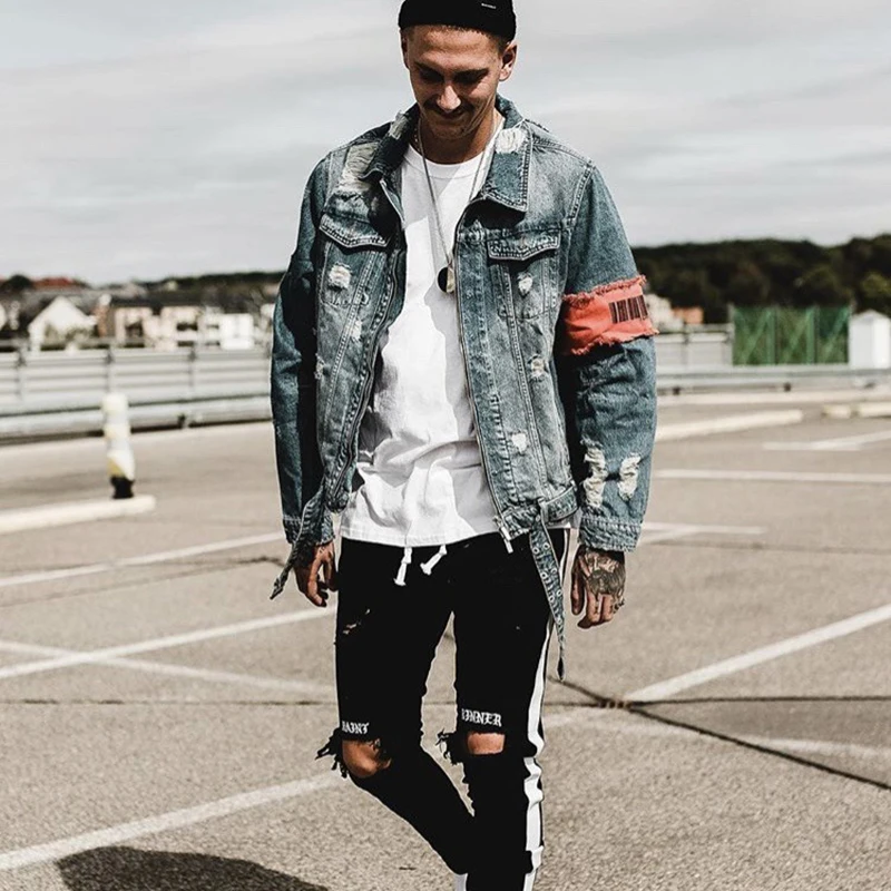 Jacket Men Custom Jean Jacket Embroidery Mens Jackets Best Jeans