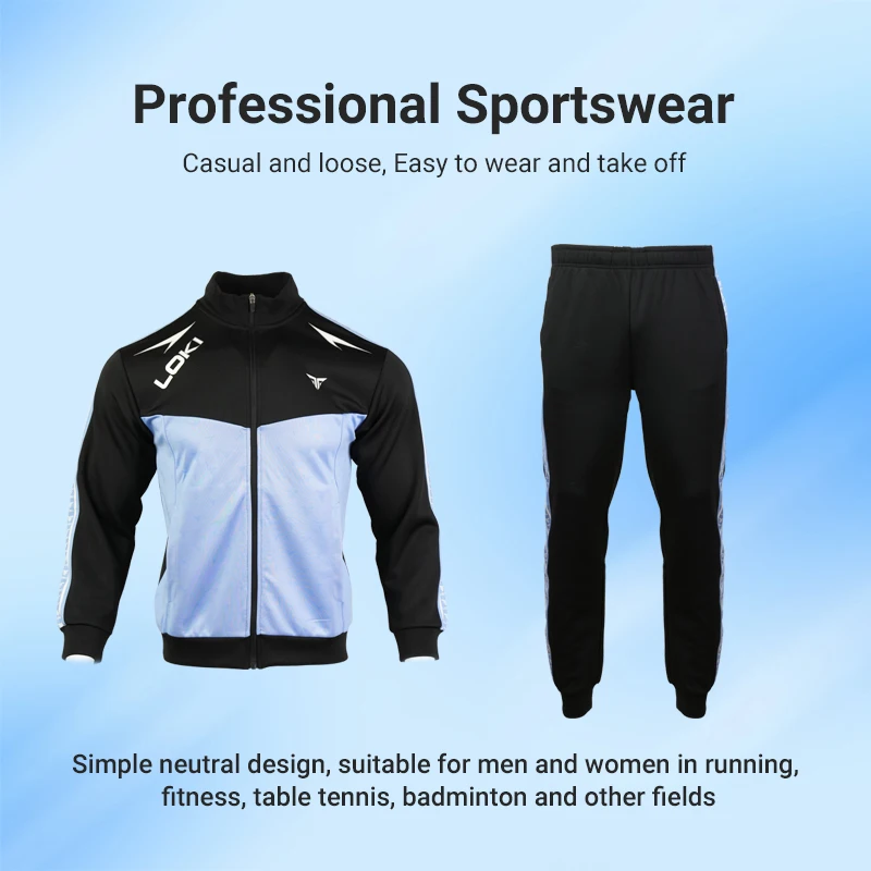 Loki Unisex Telson Table Tennis Fitness Sportswear - Comfort