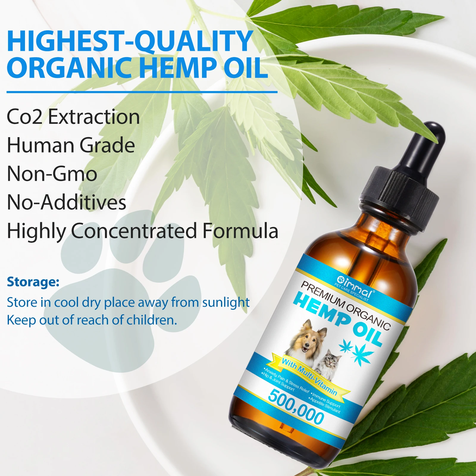 Pet Hemp Helps Anxiety Stress Pain Dog Allergy Relief Hemp Oil For Dogs And Cats Liquid For Pets