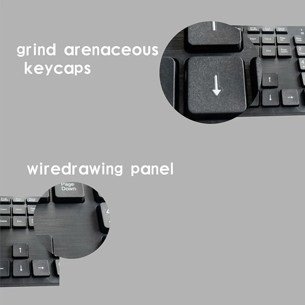 High Quality Oem Keyboard And Mouse Combo Wholesale Office 2.4g Usb
