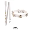 Correa blanca - collar