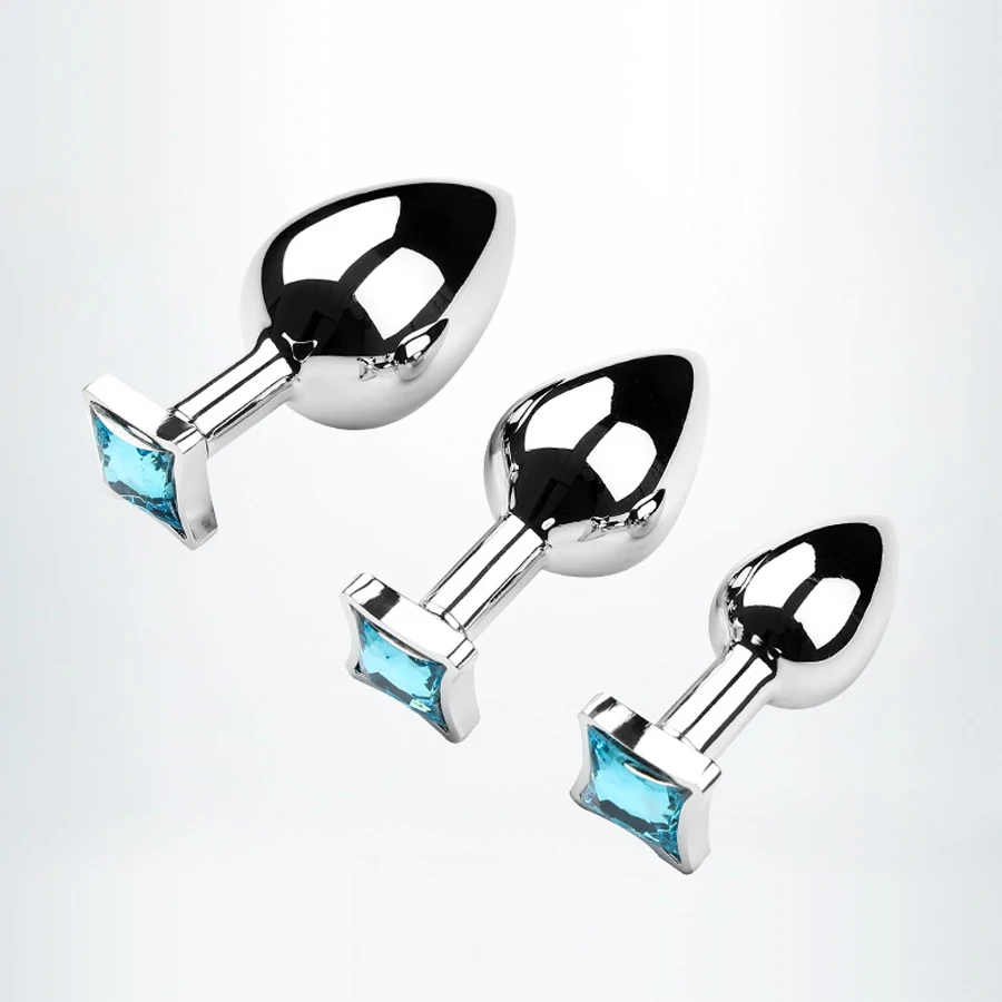 2024 Hot Selling Stainless Steel Anal Plug Set 4 Styles in 1 Detachable  Jewelry for Men and Women