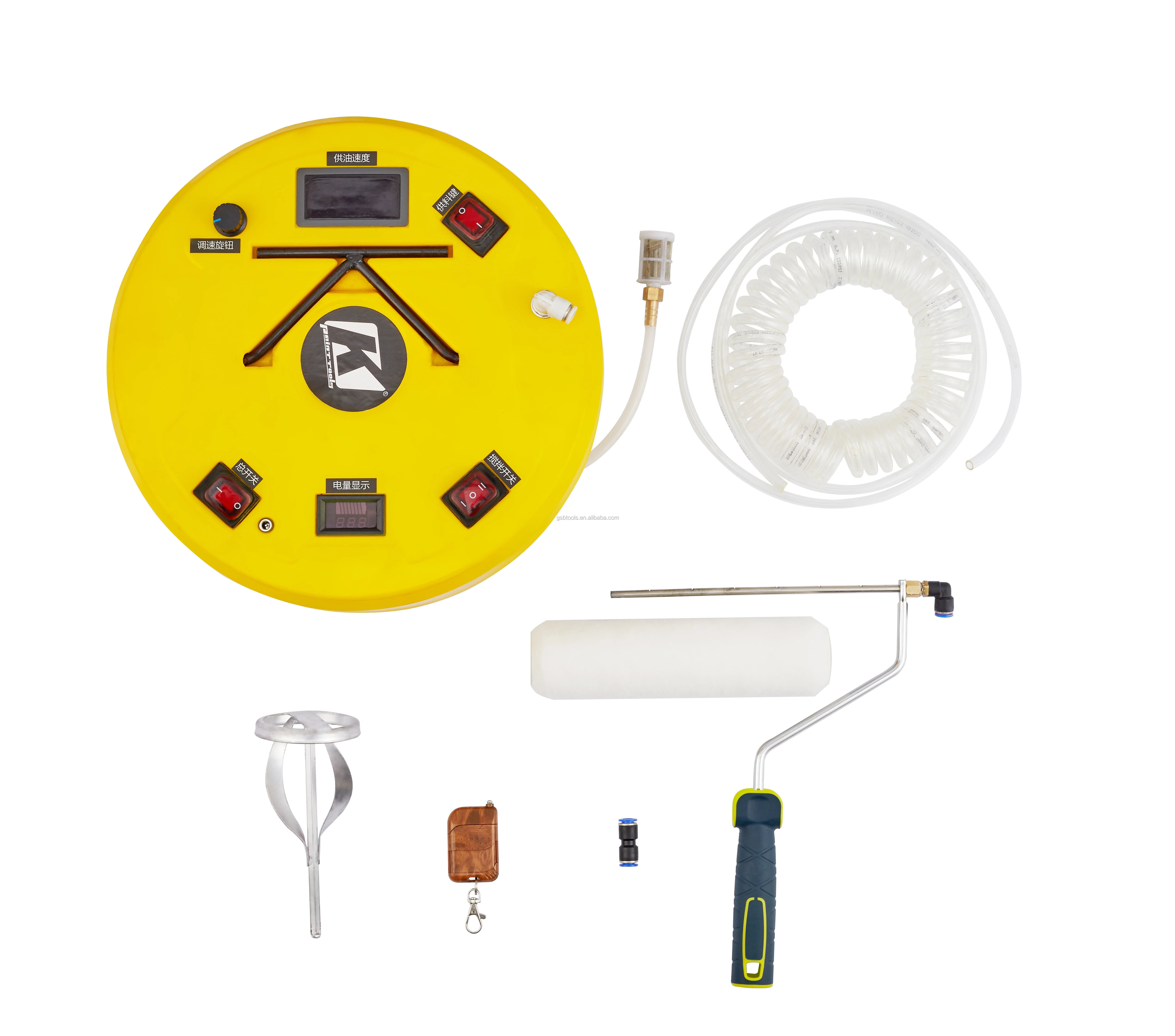 нновационный художественный настенный ролик для краски набор кистей распыления машина и инструменты