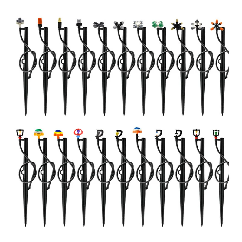 Multifunctional 4 Nozzle Hidden Camera Sprinkler Jarak Jauh for Public Park