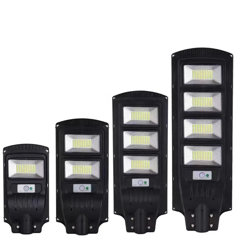 ABS IP65 LED Integrated Solar Street Light High Brightness 6-8m Radar Sensor 200 - 300w