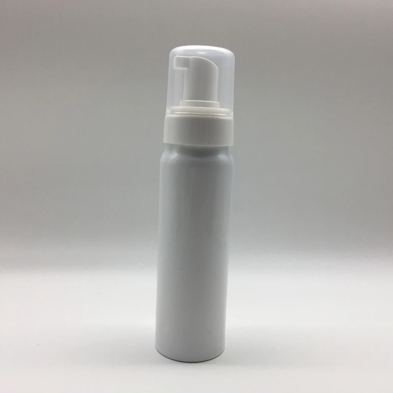 Refillable Talcum Powder Silver Aluminum Bottle Aluminum Talc Powder