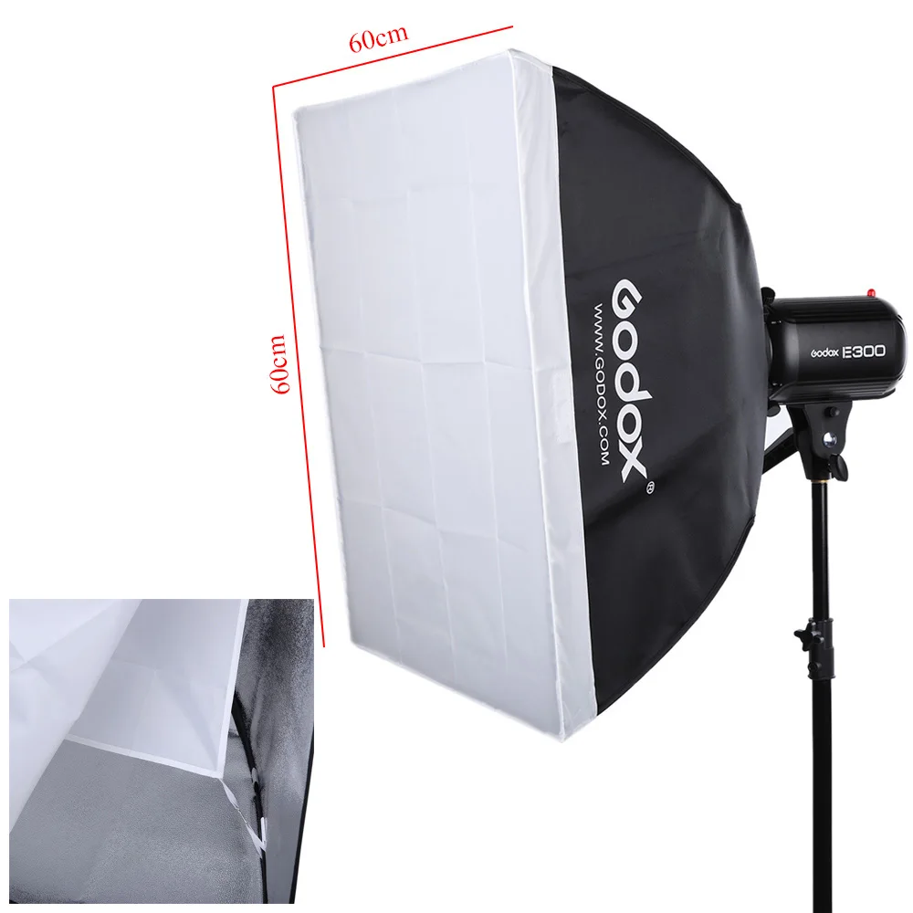 godox sk400 1200w studio flash professionnel photographie photo studio  speedlite éclairage lampe stroboscopique kit set