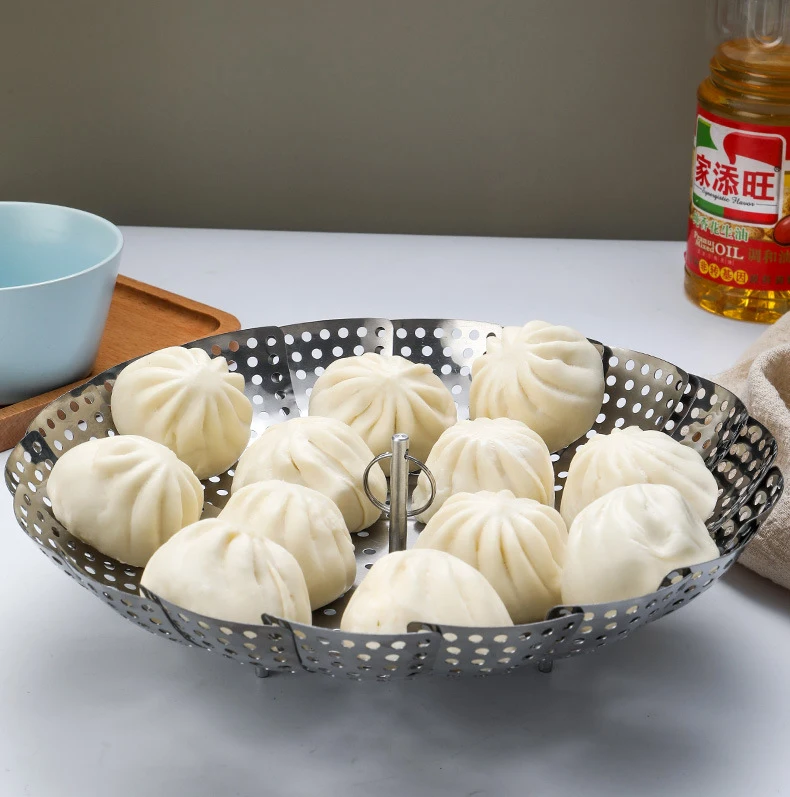 Vegetable Steamer Basket Stainless Steel Veggie Steamer Basket For Cookingfolding Expandable