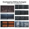 overslapping sliding gate