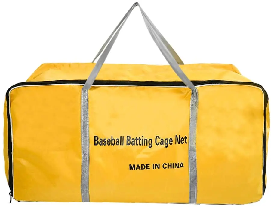 BN09Aポリエチレンツイストノット野球バッティングケージネット、プロ