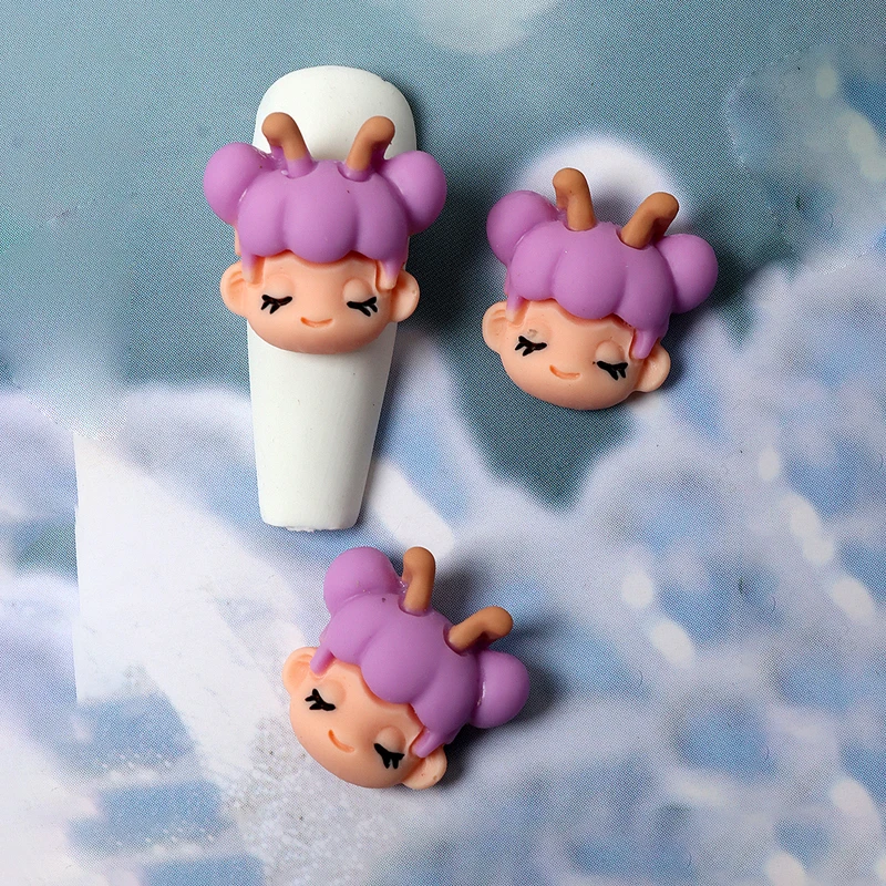 Высокое качество продукции, аксессуары для украшения ногтей, 10 шт./упак. металла для девочек с милыми рисунками из мультфильмов Подвески Art Наклейки для ногтей, аксессуары для женщин