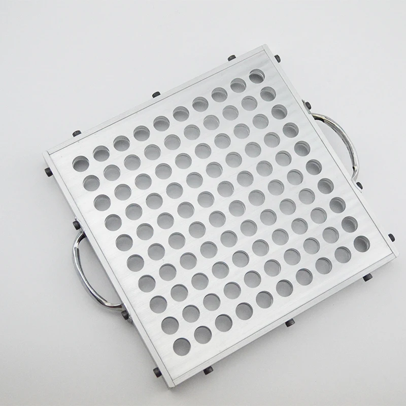 Customize Aluminum Lip Balm Lip Filling Tray Mold For Paper Lip Balm