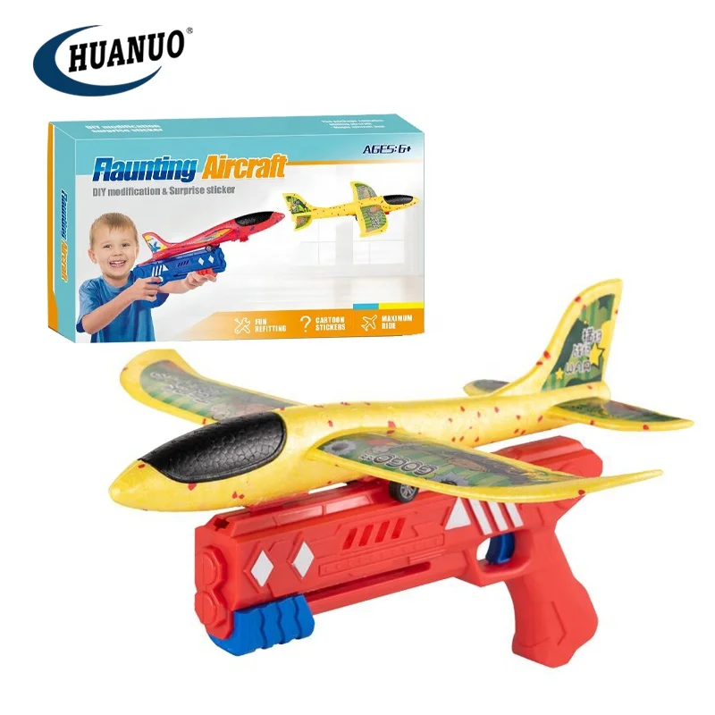 Mothinessto Jouet d'avion Mini planeur volant, avion de nuit brillant